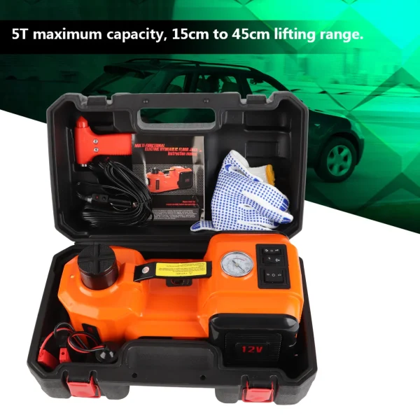 5Ton 12V Automotive Car Electric Hydraulic Floor Jack Garage and Emergency Equipment Auto Jack Jack Hydraulic Jack