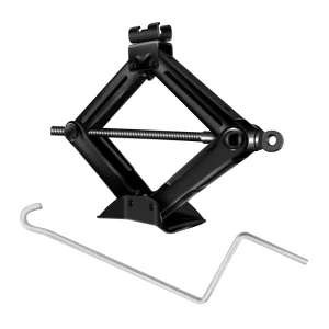 Scissor Jack with Crank Handle, 2 Ton Scissor Wind Up Jack Scissor Screw Jack Lift for Toyota Camry Corolla Prius