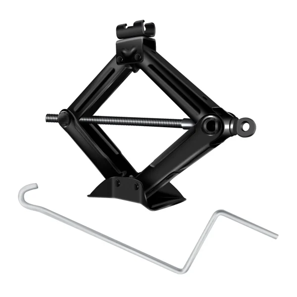 Scissor Jack with Crank Handle, 2 Ton Scissor Wind Up Jack Scissor Screw Jack Lift for Toyota Camry Corolla Prius